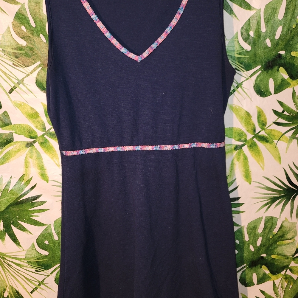 Loveəppellə navy blue dress women's size M